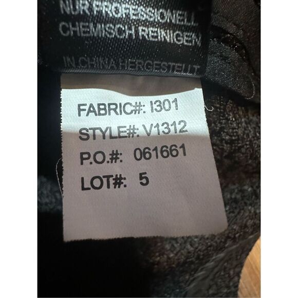 Adrienne Vittadini Womens Black Textured Zip-Up Blazer Sz XL - Picture 9 of 10